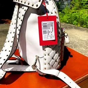 Valentino LOVE Leather Small Studded Backpack Valentino Garavani | Bags | Valentino Love Leather Small  main image 4